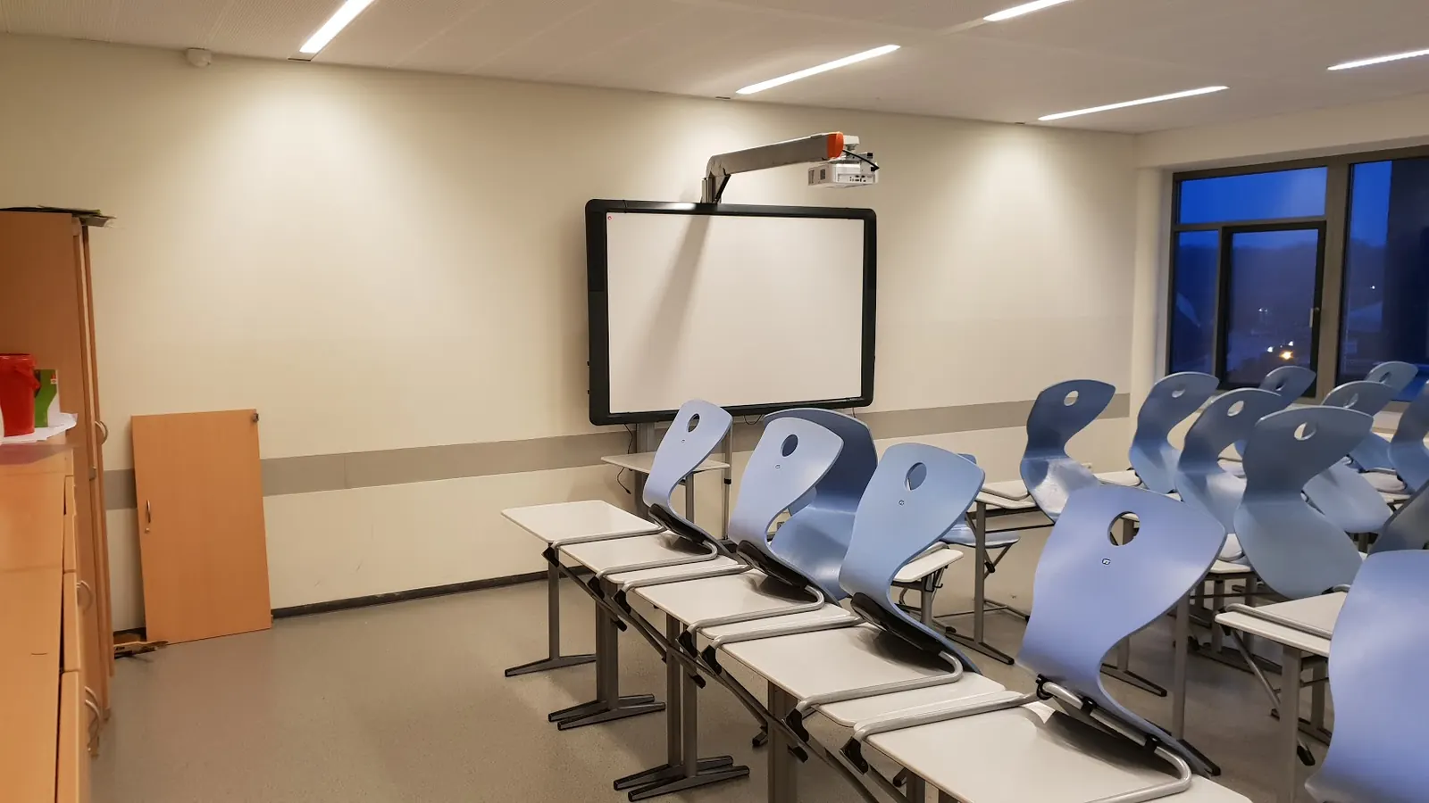 Evangelisches Gymnasium Nordhorn – Interaktive Tafeln für Klassen- und Fachräume
